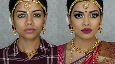 Indian Bridal Makeup South Indian Bride - YouTube