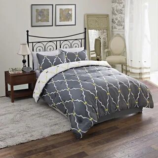 Bedding Home & Garden Home Twin XL Full Queen Bed Gray Grey 