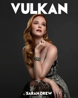 Redhead Sarah Drew sexy posing for magazine Celebs Dump