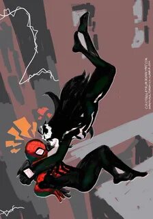 somersaultdropkick Symbiote-chan (Spider-man) - 36/45 - エ ロ 