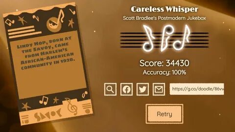 Google Doodles: Savoy Ballroom!"Scott Bradlee's Postmodern Jukebox - Careless Wh