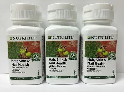 NUTRILITE ® Complex for Hair price Skin and Bottles 60 3 Nai
