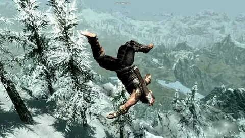 Skyrim Base-jumping - YouTube