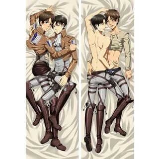 28.88US $ |Japanese Anime Bl Pillowcase Attack On Titan Eren & Levi Thr...