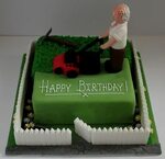 Gardeners birthday cake! 70th birthday cake for men, 70th bi