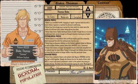 Arkham Files - Catman by Roysovitch Comic villains, Dc villa