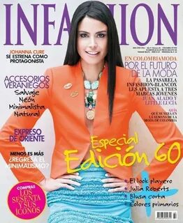 Johanna Cure - In Fashion Magazine Cover Colombia (July 2011