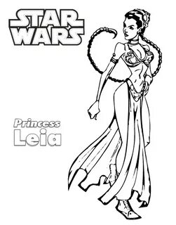 Top 6 Princess Leia Coloring Sheets for Star Wars Fanatic Fa