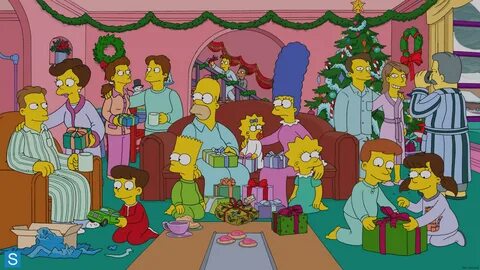 Simpsons Christmas Wallpaper Related Keywords & Suggestions 