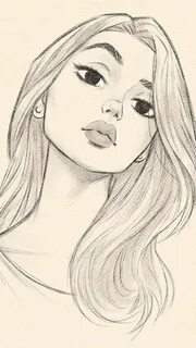 Cool Girl Drawing Ideas and References Portrait drawing, Dra