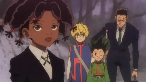 Canary, Kurapika, Gon, and Leorio Hunter X Hunter Hunter x h