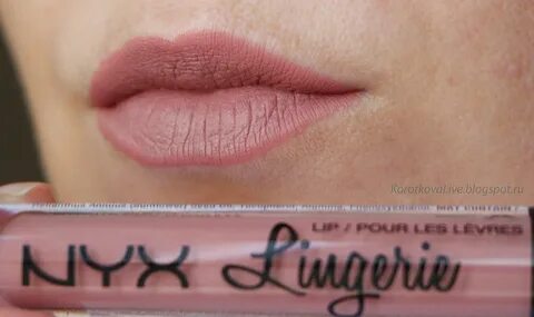 NYX / Lingerie / liquid Lipstick / 08 Bedtime Flirt
