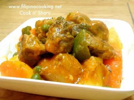 Pork Afritada (Afritadang Baboy) Cook n' Share - World Cuisi