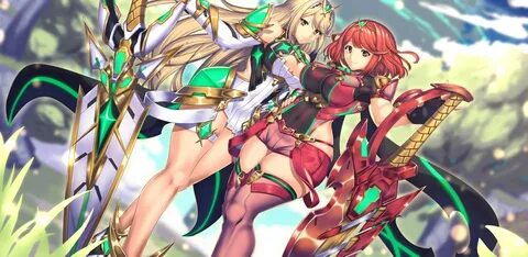 Blades Mythra and Pyra Xenoblade Chronicles 2 Know Your Meme