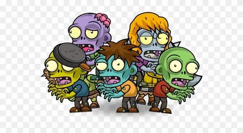 Zombie Enemies Character Set - Cartoon - Free Transparent PN