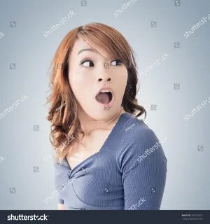 Surprised Asian Woman Closeup PortraitẢnh có sẵn256733725 Sh