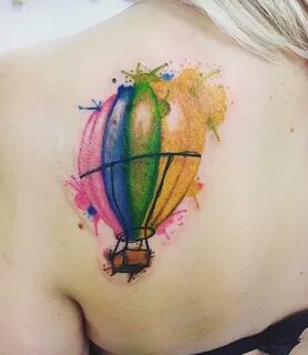 Hot Air Balloon Tattoos Designs, Ideas and Meaning - Tattoos