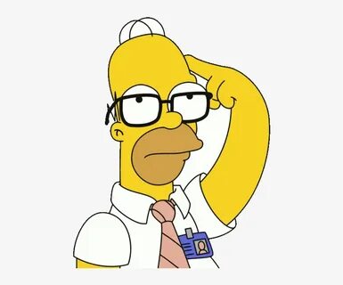 Homer Simpson Pensando - Homero D Oh Png - 745x600 PNG Downl