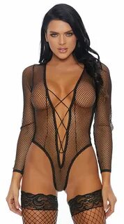 fishnet lace bodysuit OFF-66