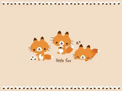 Kawaii Fox drawing free image download