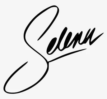 File - Selenaqsignature - Svg - Selena Logo - Free Transpare