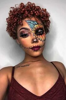 25 Scarecrow Makeup Ideas for Halloween Scarecrow makeup, Ma