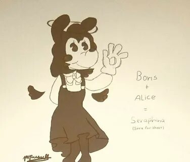 Boris x Alice Angelic Wolf Bendy and the Ink Machine Amino