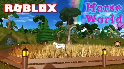 ROBLOX HORSE WORLD FIELD DAY SCHOOL STORY TIME - YouTube