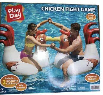 Купить Play Day Chicken Fight Game Inflatable Chickens Grip 