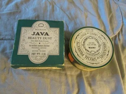 Vintage Bourjois Java Beauty Dust After Bath Body Powder 6 O