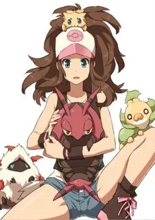 Hilda got so many bug types to take care of. Pokémon Know Yo