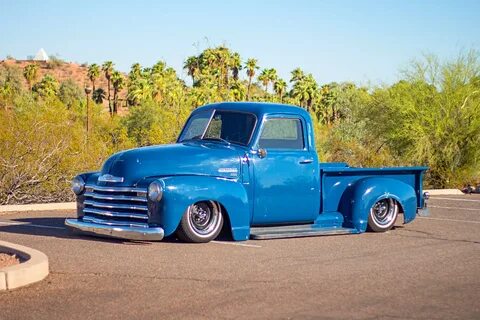 Download Chad Finchers Slammed 1950 Chevy 3100 Truck Wallpap