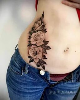 Татуировки для девушек на боку (103 фото)