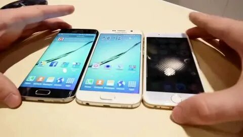 Samsung Galaxy S6 (Edge) vs iPhone 6 4K Deutsch - YouTube