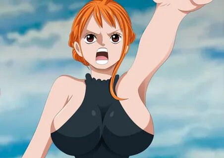 Скачать обои girl, One Piece, pirate, big, anime, asian, gia