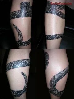 28+ Snake Tattoos On Leg