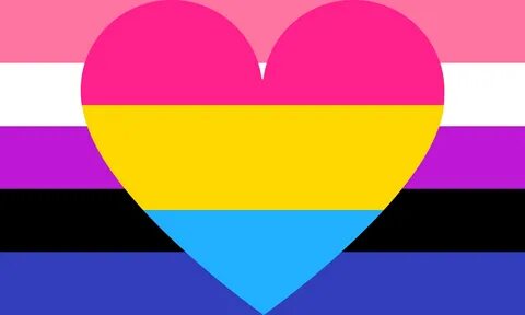 Wallpaper Hidden Pansexual Background - Pansexual Flag Aesth