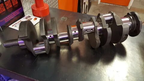 Pontiac GTO 389 V8 Crankshaft Grind and Polish Machining - M