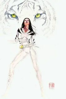 ↳ White Tiger #1 cover by David Mack comics, games, & geek D