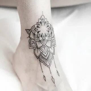 Mandala ankle cuff. Thank you Ksenia! #rachainsworth #lagrai