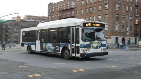 MTA New York City Bus Orion VII CNG 7757 on the Bx40 - YouTu