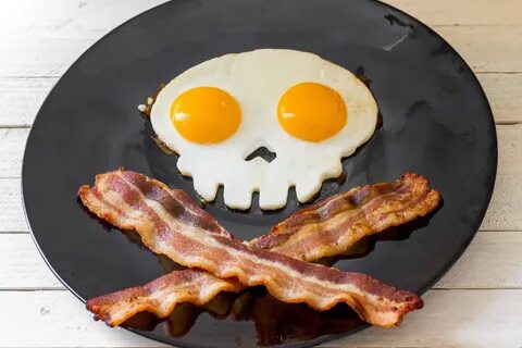 Download wallpaper PLATE, The YOLK, SKULL, BLACK, EGGS, EYES