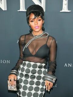 More Pics of Janelle Monae Sheer Top (6 of 8) - Clothes Look