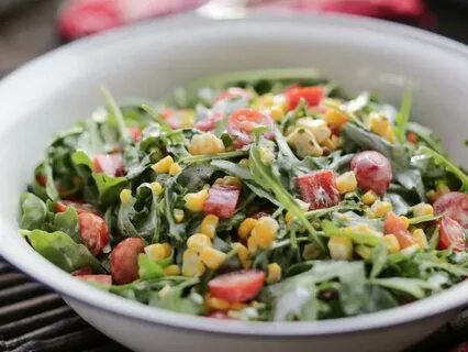 Arugula-Corn Salad Recipe Valerie Bertinelli Food Network