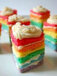 Rainbowcake - Yummy this looks really good! Cake, Rainbow ca