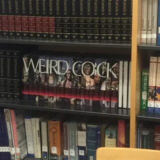 Someone rearranged the "World Book" encyclopedia at my high 