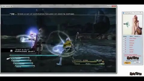Final Fantasy 13 V1.00 Trainer +6 - YouTube