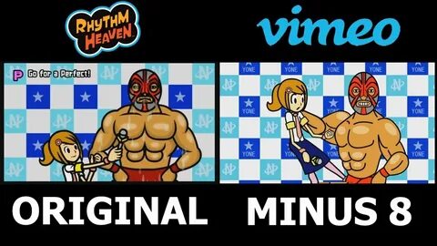 Minus 8 Rhythm Heaven Parody Side-By-Side Comparison w/ Orig