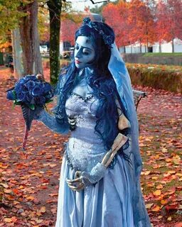 Emily Corpse Bride Kostüm selber machen " DIY Ideen - masker