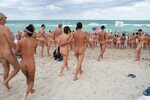 Нудисты голые в Майами на пляже -Видео Русским не смотреть! 